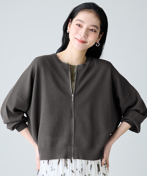 ニットブルゾン｜エニィの通販｜&mall（アンドモール）三井
