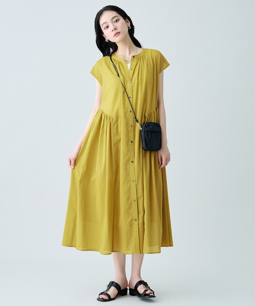シアーボイルシャツワンピース｜エニィの通販｜&mall（アンドモール
