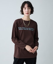 ロングスリーブロゴTシャツ