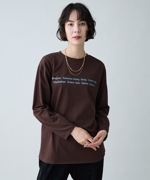 ロングスリーブロゴTシャツ