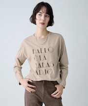 ロングスリーブロゴTシャツ