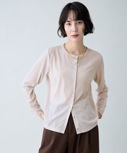 シアーベロアカーディガン