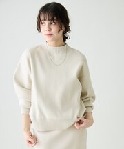 デイリーハイネックニット