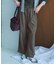 パウダリーツイード ワイドストレートパンツ（セットアップ着用可）
