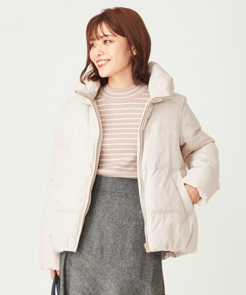 【撥水】エコファイバーミックスショート ダウン