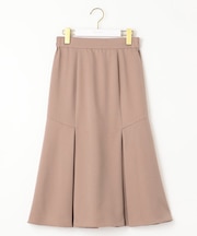 【洗える】タックマーメイド スカート