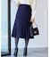 【洗える】タックマーメイド スカート