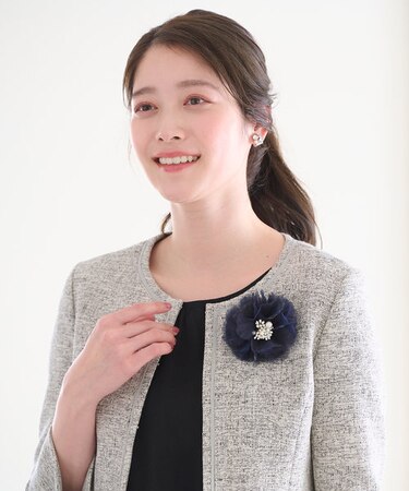 シャインフルール コサージュ