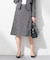 【セットアップ対応】リップルボーダー フレア スカート