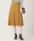 【洗える】フラップポイントフレア スカート
