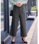 【シリーズ累計7万本突破！】サーモ2WAYストレッチ ワンタック ワイドパンツ