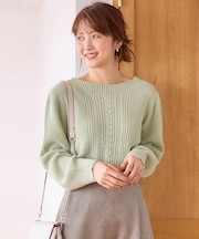 【セットアップ対応】スフレショート丈 プルオーバー
