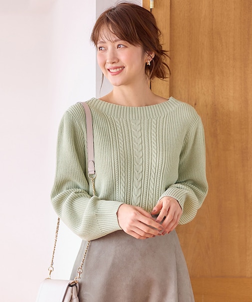 【セットアップ対応】スフレショート丈 プルオーバー
