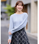【セットアップ対応】スフレショート丈 プルオーバー