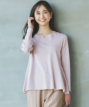 【WEB・一部店舗限定】ペプラム ニット