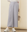 【洗える】ビットポイント ワイドパンツ