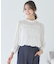 【洗える】シャーリングシアー ブラウス