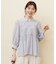 【洗える】シャーリングシアー ブラウス