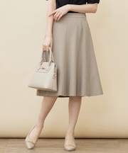 【UVカット / 接触冷感 / 吸水速乾】スマートビューティストレッチ フレアスカート