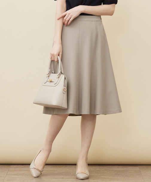 【UVカット / 接触冷感 / 吸水速乾】スマートビューティストレッチ フレアスカート