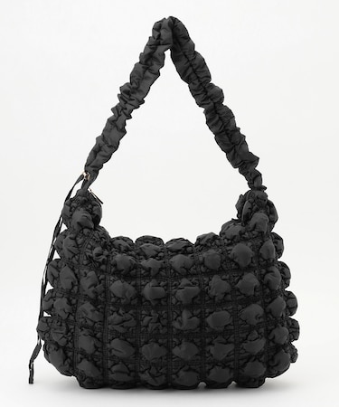 【2WAY】キルティングドロストショルダー バッグ