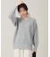 【洗える】キーネックケーブル ニット