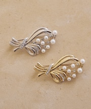 ブーケ ブローチ