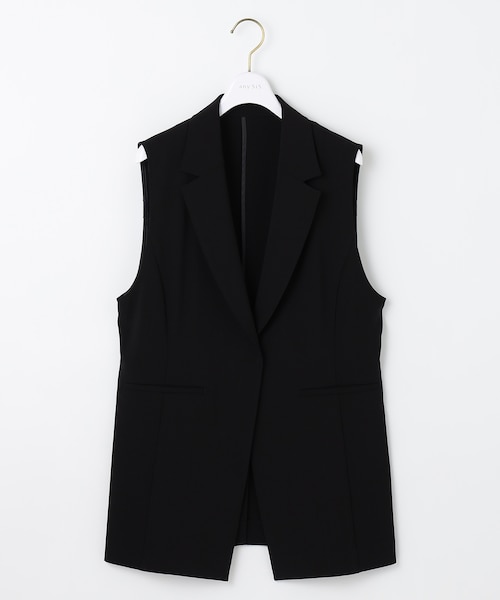SHOOP MID PLEATED BLAZER BLACK L サンプル品