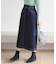 【洗える】ストレッチライトデニム スカート