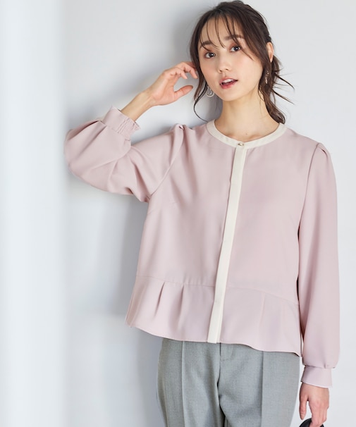 【洗える】ハオレル ブラウス