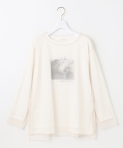 【貴島明日香さんコラボ】チュールレイニャード猫 Tシャツ