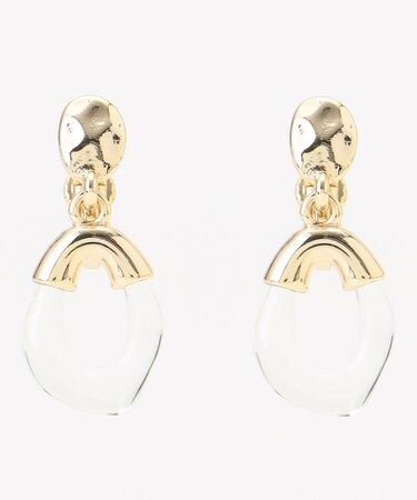 ドロップメタル イヤリング