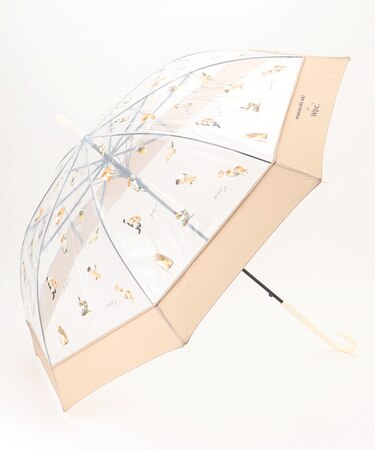 【猫プリント】沖昌之プラスチックアンブレニャン