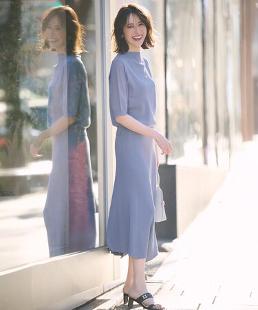 【好印象企画】ニット セットアップ