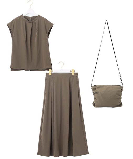 【撥水・接触冷感・UVカット・洗える】イージートリプル SET