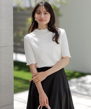 【UVケア・接触冷感】キシリトール加工冷感 カットソー