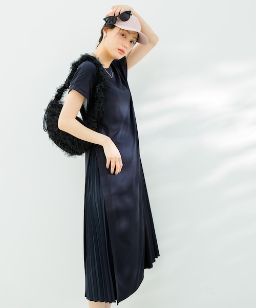 接触冷感・UVカット・洗える】ハイストレッチスムースサイド