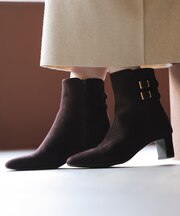 【23.0~24.0cm】ベルト付き ブーツ