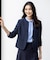 【WEB限定・UVカット・アンチピリング】ウーステッドエステル クルーネック ジャケット