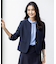 【WEB限定・UVカット・アンチピリング】ウーステッドエステル クルーネック ジャケット