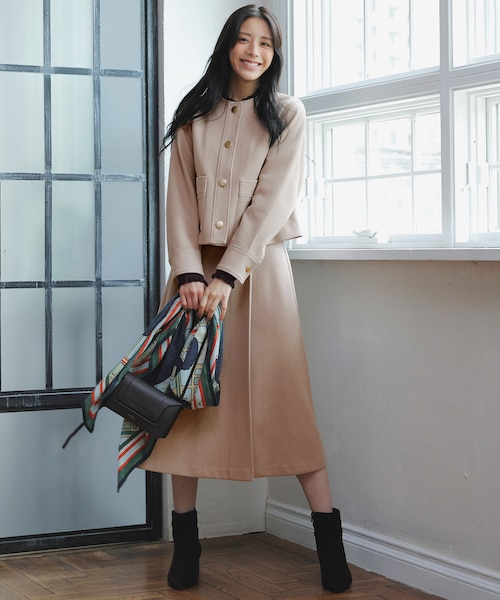 2SET】ジャケット × フレアスカート セット｜エニィスィスの通販