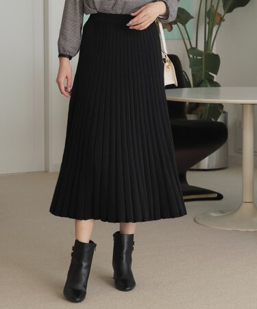 【CICA加工】ニット フレア スカート