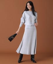 【CICA加工】ニット フレア スカート