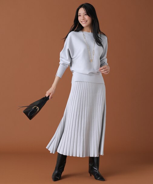 【CICA加工】ニット フレア スカート