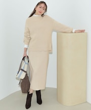 CICA加工 ニット タイト スカート