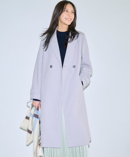 ウールライクロング チェスターコート｜エニィスィスの通販｜&mall