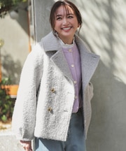 2WAY ブークレーシャギーラメ アウター