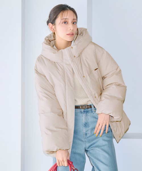 【美品】  CHATEAU ダウンジャケット ベージュ ザ・ノース・フェイス THE NORTH FACE レディース ダウンジャケット