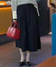 グロッシータフタ スカート