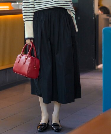 グロッシータフタ スカート